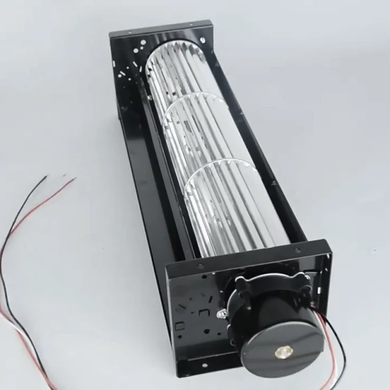 Вентилятор с поперечным потоком постоянного тока 12 В 24 В с ШИМ-регулированием скорости 0 ~ 10 В для обогрева пола HVAC