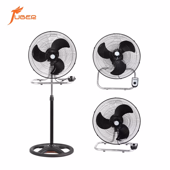 Китай 18-дюймовый 3 в 1 12 В 24 В постоянного тока переменного тока с высокой скоростью промышленного воздушного охлаждения Постоянный вентилятор