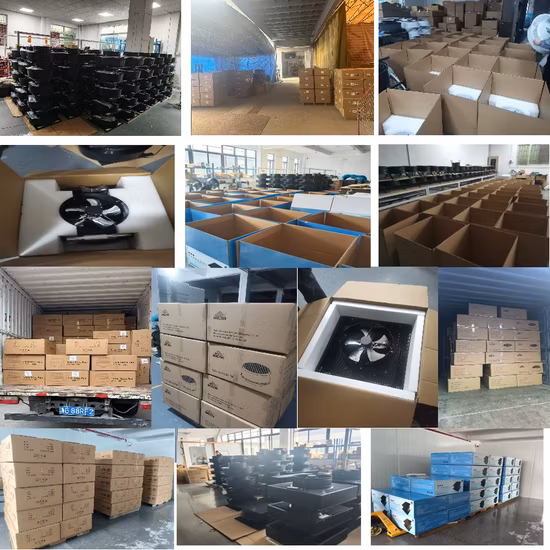 AC DC EC Внешний роторный двигатель Осевой вентилятор Промышленная вентиляция Вытяжной вентилятор Вентилятор охлаждения 200/250/300/315/350/400/450 мм