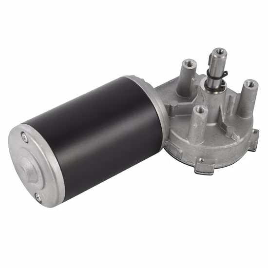 Малошумный пластиковый редуктор 49 мм, микро-червячный двигатель постоянного тока